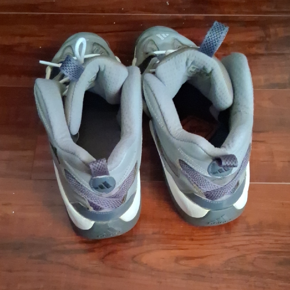 Adidas Gray and Black High-Top Sneakers - Picture 2 of 4